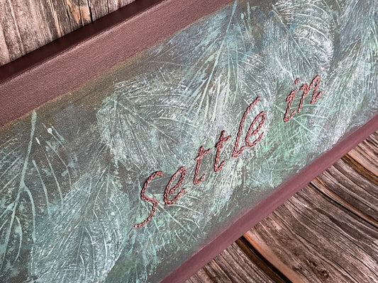 Wall hanging - settle in